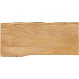 vidaXL Mizna plošča 90x40x2,5 cm naraven rob trden mangov les Cene