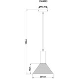 Globo 15648H1 - visilica na sajli jedd 1xE27/60W/230V crna | Eponuda.com