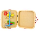  Leseni set igračk v kovčku z motivi živali - 59 elementov | Shoptok.si