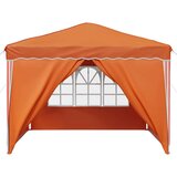  Zložljivi šotor za zabave 288 x 288 x 245 cm Oranžna, (5000248660) | Shoptok.si