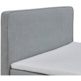 MID.YOU POSTELJA Z VZMETNICO 120 cm x 200 cm , tekstil siva | Shoptok.si