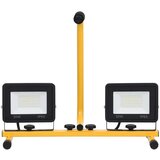 vidaXL LED reflektor z ročajem 2x30 W hladno bel | Shoptok.si