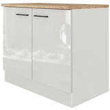 Flex-Well spodnja omarica za korito levi, svetlo siva, š. 100 cm | Shoptok.si