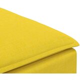  Modularni kauč s podnožjem svijetložuti 100x100x48 cm - Svjetložuta tabure | shoptok.hr