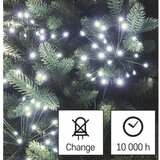 Emos Svetlobna veriga svetleče cvetlice nano, LED 450, 8 m, notranja, hladna bela | Shoptok.si