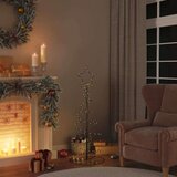 vidaXL LED božićno drvce 80 LED toplo bijelo 120 cm | shoptok.hr