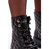 GOE Leather Ankle Boots Brogues Flat Heel | shoptok.hr