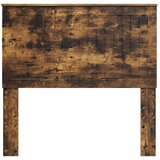  Vzglavje z vzglavjem Dimljeni oreh 100 cm Konstruiran les, (5000109925) | Shoptok.si