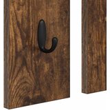  Vješalica za kapute na zidu Dimljeni hrast 84 x 10 x 80 cm | shoptok.hr