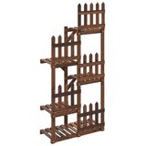  Stalak za cvijeće 60 x 25 x 130 cm od masivne jelovine | shoptok.hr