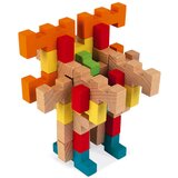 Janod 100-dijelni drveni konstrukcijski set | shoptok.hr