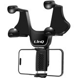 LINQ Avtomobilsko stojalo za pametni telefon Vzvratno ogledalo Fix Rotating ?rno, (20516713) Cene