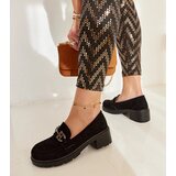 Gemre Black suede loafers Tytti | shoptok.hr