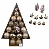  Novogodisnji ukras kugla srebrna 24pcs jc23sp-451-2 ( 42/71599 ) | ePonuda.com