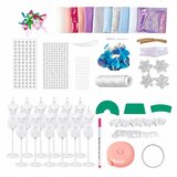 DIY Doll Dress Sewing Kit Little Fashion Designer 143 pcs. | Shoptok.si