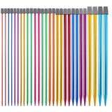 INF Komplet 14 parov pisanih pletilnih igel, 35 cm, (22157280) | Shoptok.si