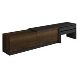 Hanah home TV polica Nest Anthracite Antique Walnut | Eponuda.com