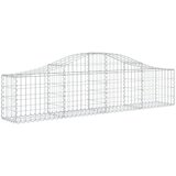  Lučne gabionske košare 18 kom 200x30x40/60 cm pocinčano željezo | shoptok.hr