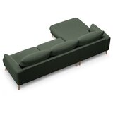 Micadoni Zelena kotna sedežna garnitura (levi kot/z ležalnikom) Naomi – | Shoptok.si