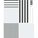 Staklena vrata Rezbarija Crna 76 x 3,5 x 201,5 cm Aluminij | Eponuda.ba