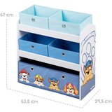 Roba Organizator za dječje igračke 63.5x29.5x67 cm Paw Patrol – | shoptok.hr