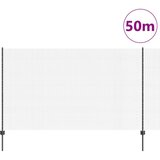  Zavarena žičana ograda s 44 U postova siva 1 4x50 m čelik | shoptok.hr