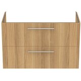 Ideal Standard Zidni ormarić za ispod umivaonika u dekoru hrasta u prirodnoj boji 100x63 cm i.Life B – | shoptok.hr