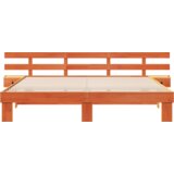  Konstrukcija postelje Rjava 180 x 200 cm Masivno borovo les, (5000126259) | Shoptok.si