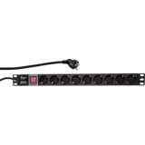 A4N Produzni kabl sa zastitom 9 uticnica 16A, PDU 1U, aluminium sa zastitom, 2m (3) Cene