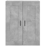  Visoka komoda siva betona 69,5x34x180 cm od konstruiranog drva Slike