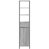  Kupaonski ormar Siva Sonoma 40 x 30 x 180 cm Konstruirano drvo | shoptok.hr