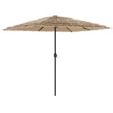  Vrtni suncobran s čeličnom šipkom smeđi 248x248x248 cm | shoptok.hr