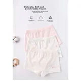 Donji veš za devojčice, 3 komada, Roze-beli