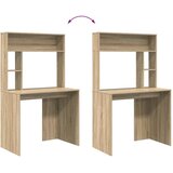  Stol s policom Sonoma hrast 91 x 50 x 149 cm Konstruirano drvo | shoptok.hr
