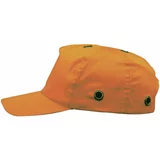  Zaščitna kapa, tekstilna prevleka, oranžne barve