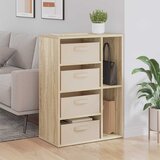  Kreveta s ladicama Sonoma hrast 60 x 33,5 x 84 cm | shoptok.hr