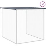  Kavez za kokoši s krovom antracit 803x98x90 cm pocinčani čelik | shoptok.hr