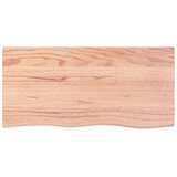 Kopalniški pult svetlo rjav 100x50x2 cm obdelan trden les, (21239042) | Shoptok.si