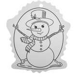 Christmas tree hangers coloring page | Shoptok.si