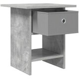  Nočna omarica s predalom 2 pcs Betonsko siva 41 x 40 x 45 cm, (5000233457) | Shoptok.si