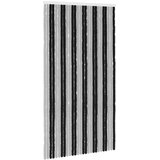 vidaXL Zavjesa protiv insekata Chenille Siva i crna 118 x 220 cm - Siva i crna (dvostripa) 118 x 220 cm | shoptok.hr