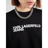 Karl Lagerfeld jeans Majica 'ESSENTIAL' črna / bela | Shoptok.si