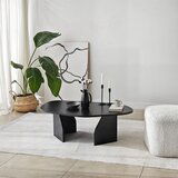 Hanah home Rock - Black Black Coffee Table | ePonuda.com