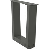  Noge za klub stolić V-oblika 2 kom antracit 30 x (30-31,3) cm čelik | Eponuda.com