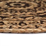  Podmetači 4 kom tamnosmeđi 38 cm okrugli od jute | shoptok.hr
