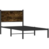  Metalni okvir kreveta bez madraca boja hrasta 90x200 cm | shoptok.hr