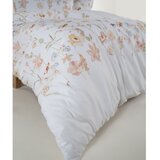 Mila Home Luxury Bela enojna posteljnina iz bombažnega satena 140x200 cm Ivory Garden Floral – | Shoptok.si