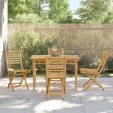  Sklopive vrtne stolice 4 kom 43 x 54 x 88 cm od bambusa | shoptok.hr