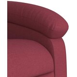  Naslonjač od tkanine crvena boja vina | shoptok.hr
