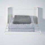 YAMAZAKI Mat bela jeklena stenska kopalniška polica Tower – | Shoptok.si